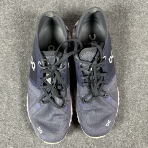 On Running Cloudflow Women’s Shoes Navy Blue Helion Size W9 Wear on Heel